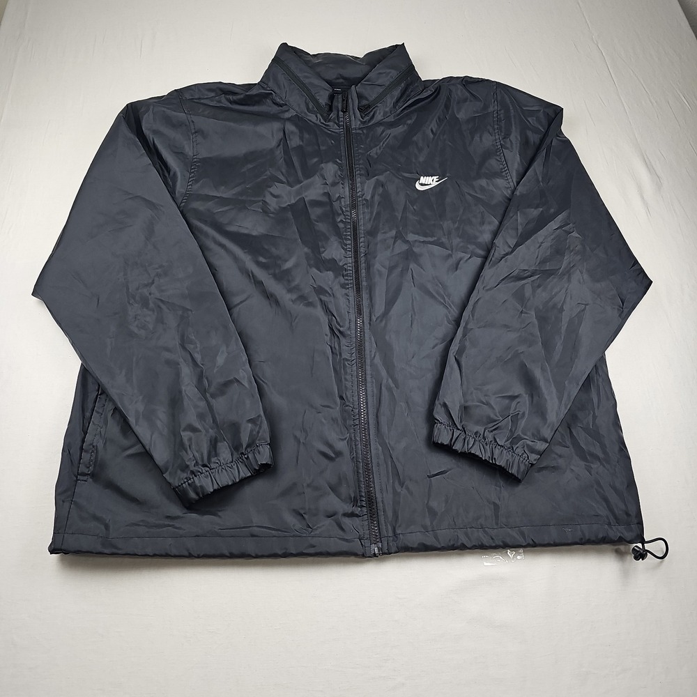 Nike Men's Sportswear Windrunner Hidden Hooded Jacket‎ XXL Black  Windbreaker